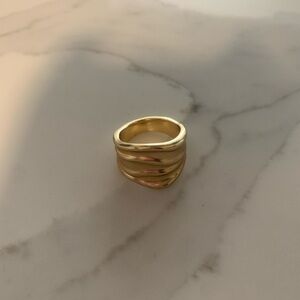 Chunky Gold-Toned Women's Ring
